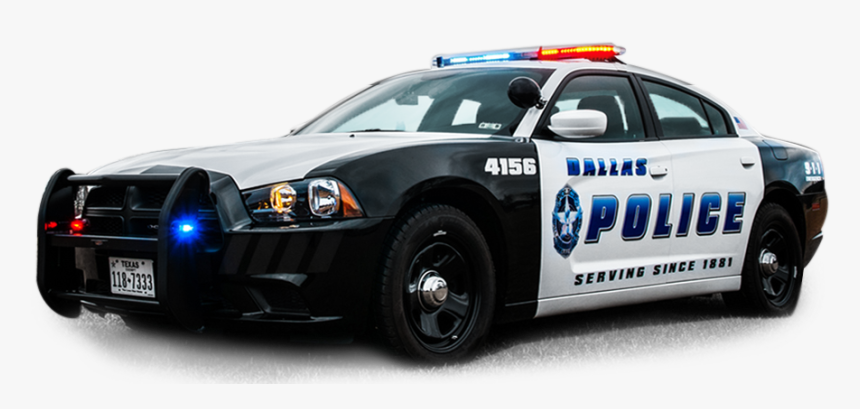 Dallas Police Car, HD Png Download