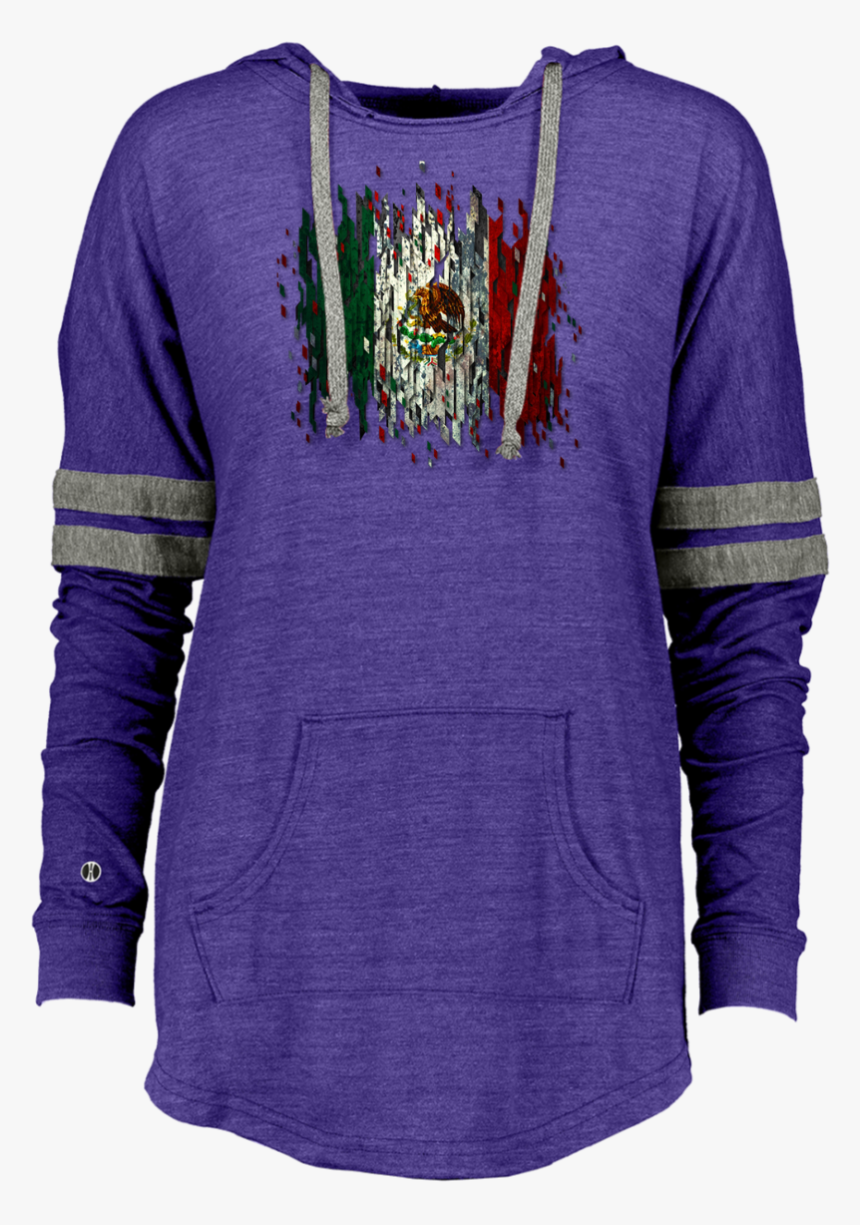 Holloway Ladies Hooded Low Key Pullover Mexican Flag - Holloway Ladies' Hooded Low Key Pullover 229390, HD Png Download