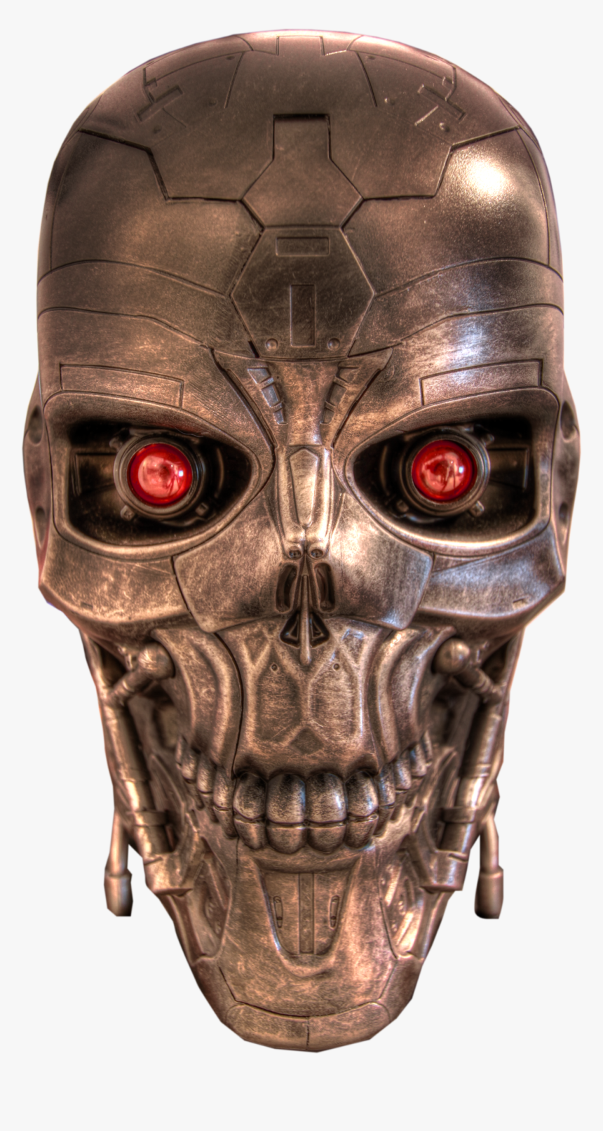 Terminator Head Png - Terminator Png Head, Transparent Png