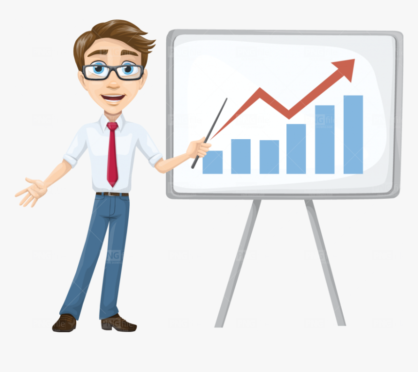 Business Character Png, Transparent Png