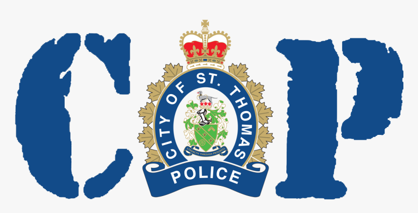 Transparent Blank Police Badge Png - St Thomas Police, Png Download