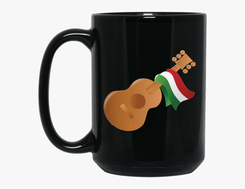 Mexican Flag & Guitar - Marine Engineer Coffee Mug, HD Png Download