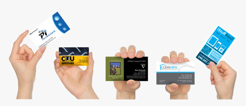 Business Cards Printing Png, Transparent Png