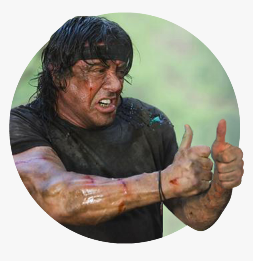 Rambo Png - Sylvester Stallone Meme, Transparent Png
