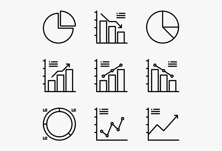 Graph - Email Phone Address Icons, HD Png Download