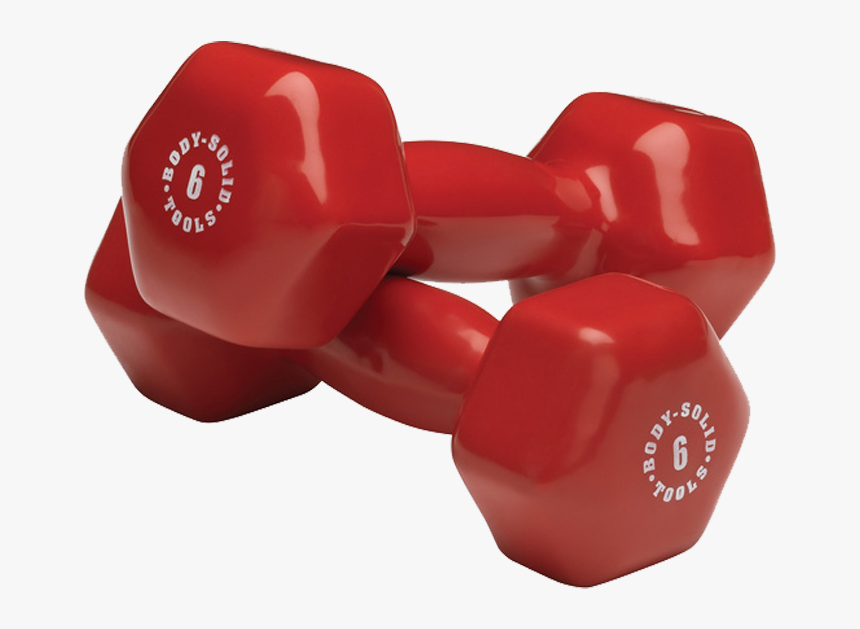 Dumbbells Png - Body Solid 3 Pair Vinyl Dumbbell Package Gdr10 Pack, Transparent Png