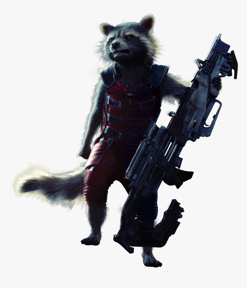 Raccoon Download Png Image - Guardians Of The Galaxy Rocket Png, Transparent Png