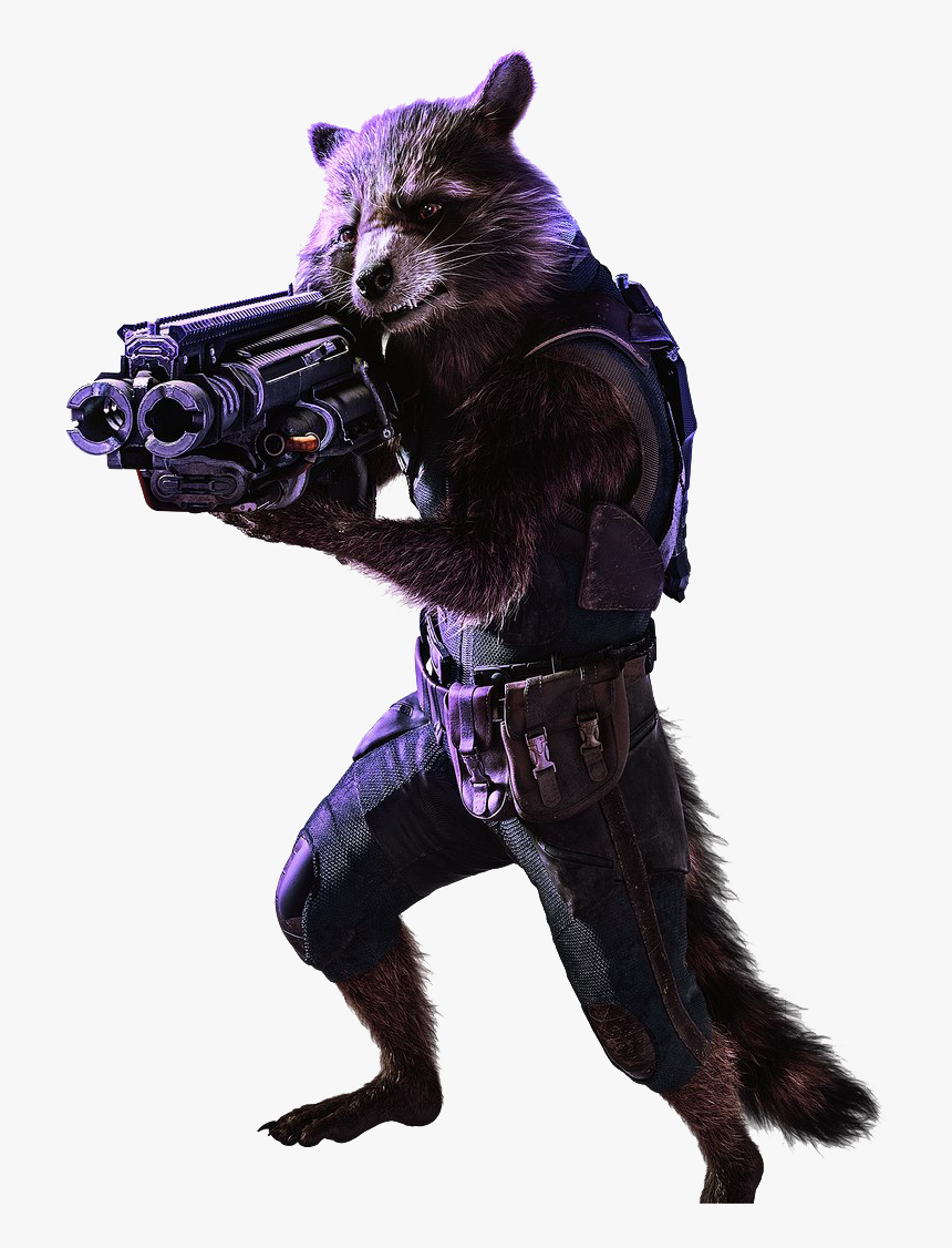 Rocket Raccoon Png Photo - Endgame Rocket Raccoon Png, Transparent Png