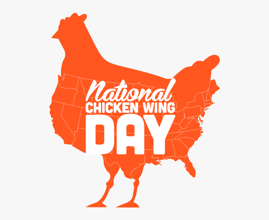 Happy National Wing Day, HD Png Download