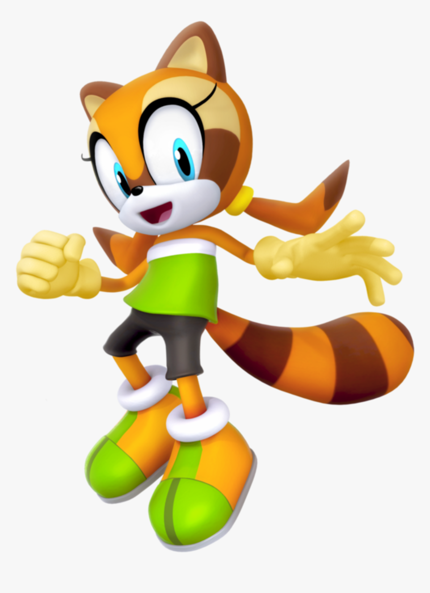 Marine The Raccoon Sonic, HD Png Download