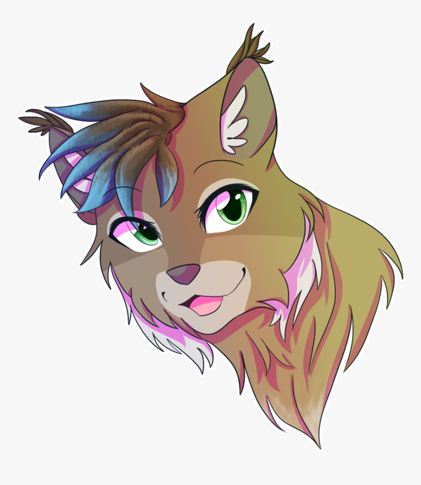 Whiskers Red Fox Cat Dog - Cartoon, HD Png Download