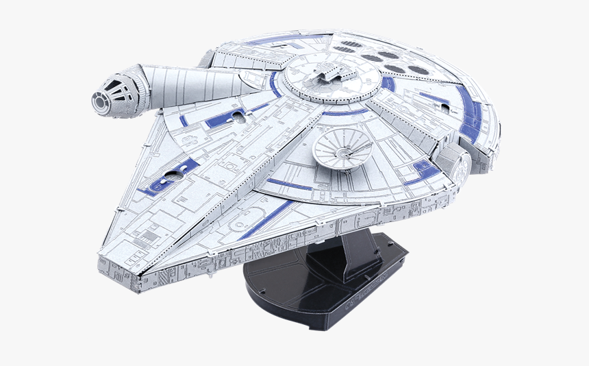 Lando S Millennium Falcon - Metal Earth Lando's Millennium Falcon, HD Png Download