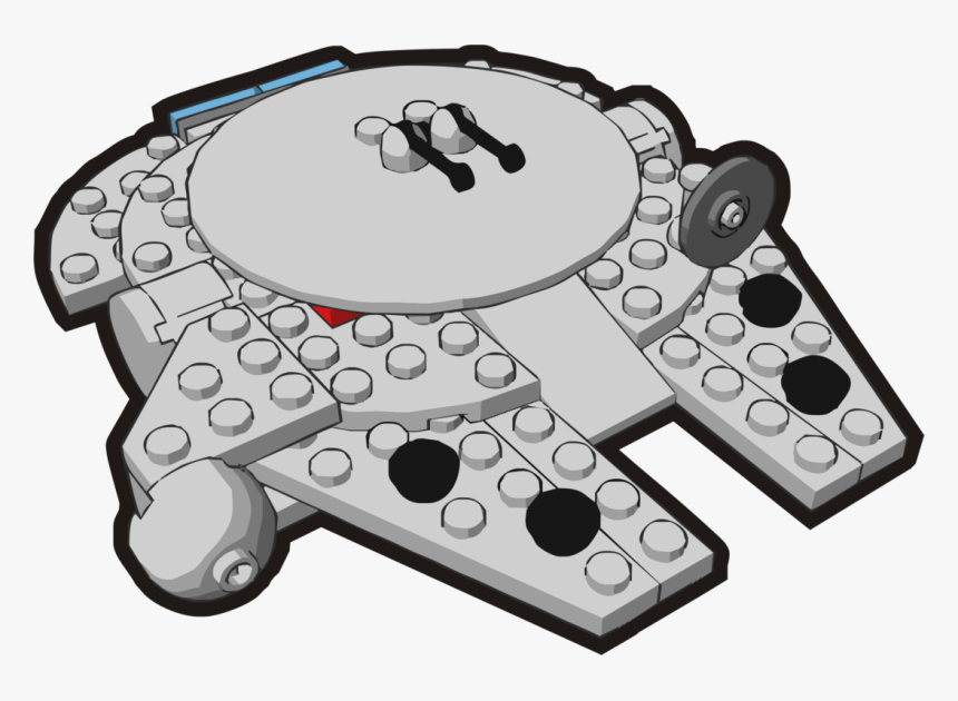Angle,hardware,circle - Millennium Falcon Clip Art Png, Transparent Png