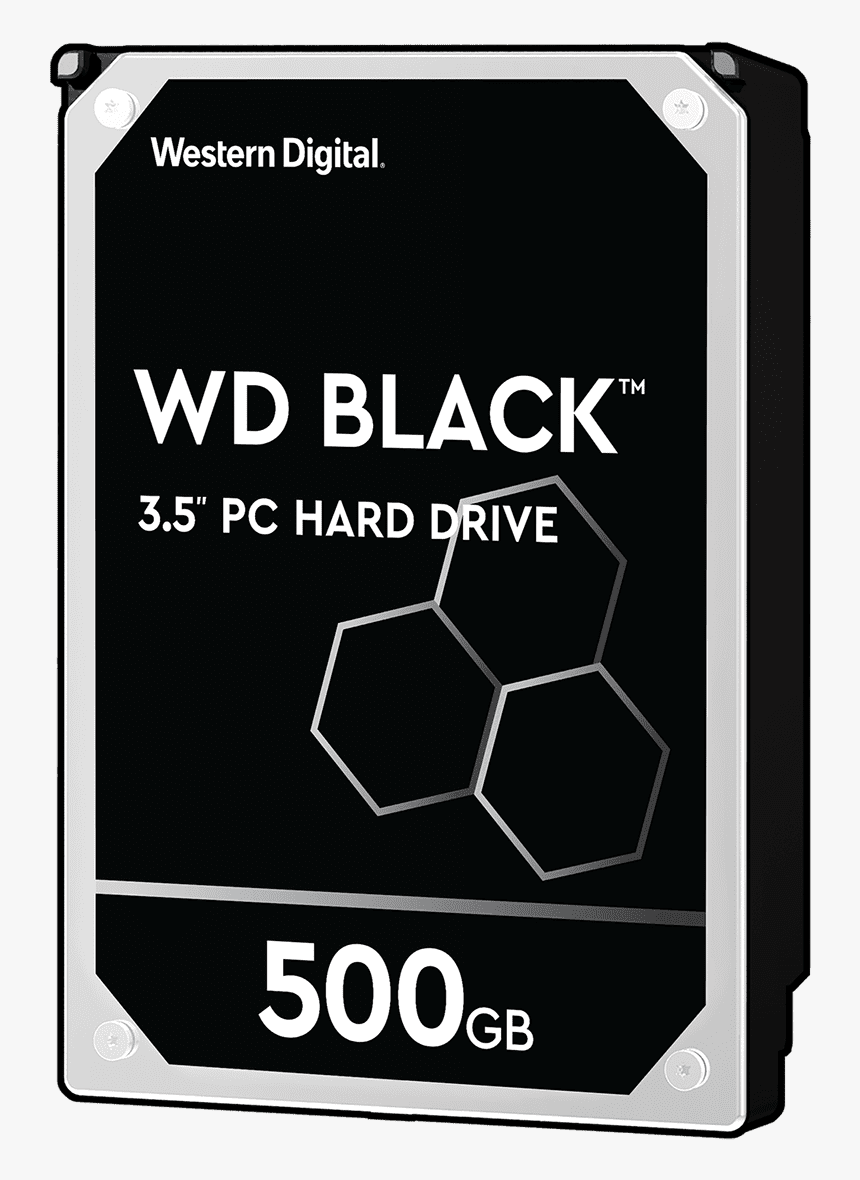 Wd Black Performance Storage 500gb - Western Digital, HD Png Download