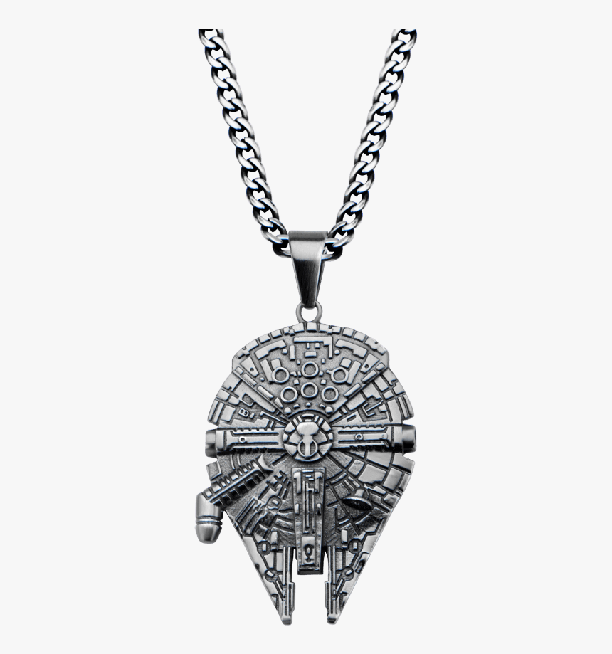 Millennium Falcon Necklace - Star Wars Pendant, HD Png Download