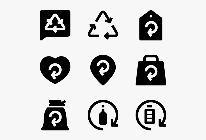 Recycle - Video Camera Icon Png, Transparent Png