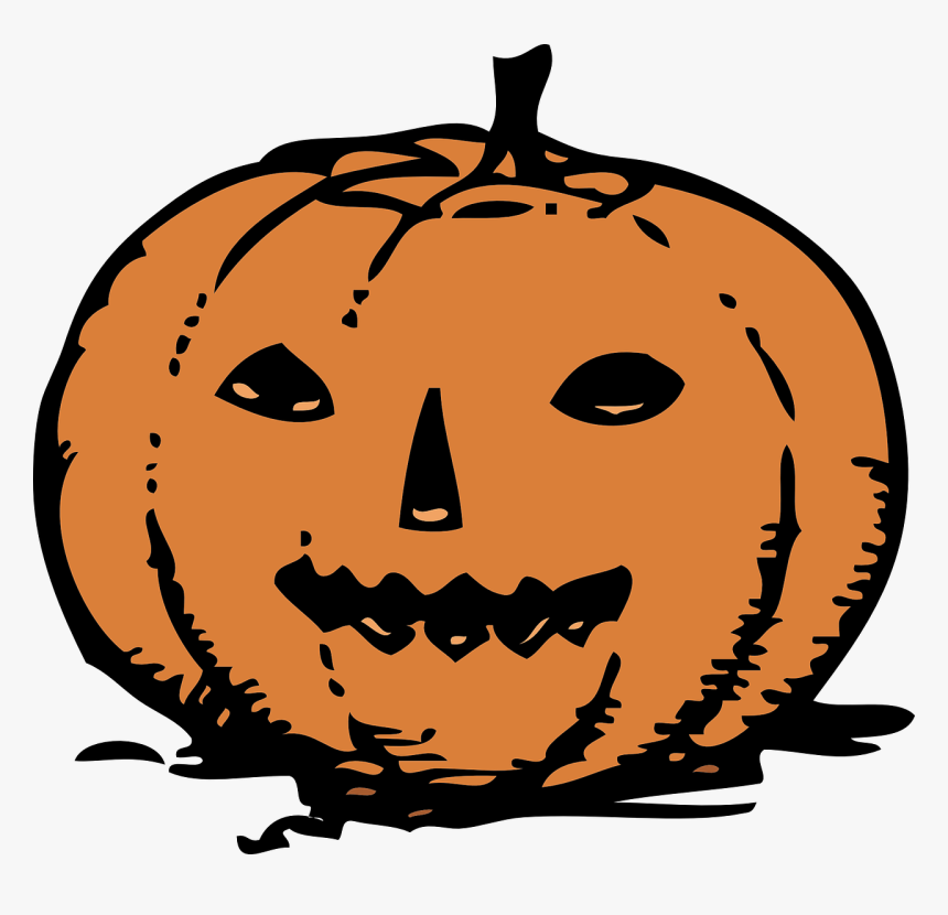 Jack O Lantern Illustration, HD Png Download