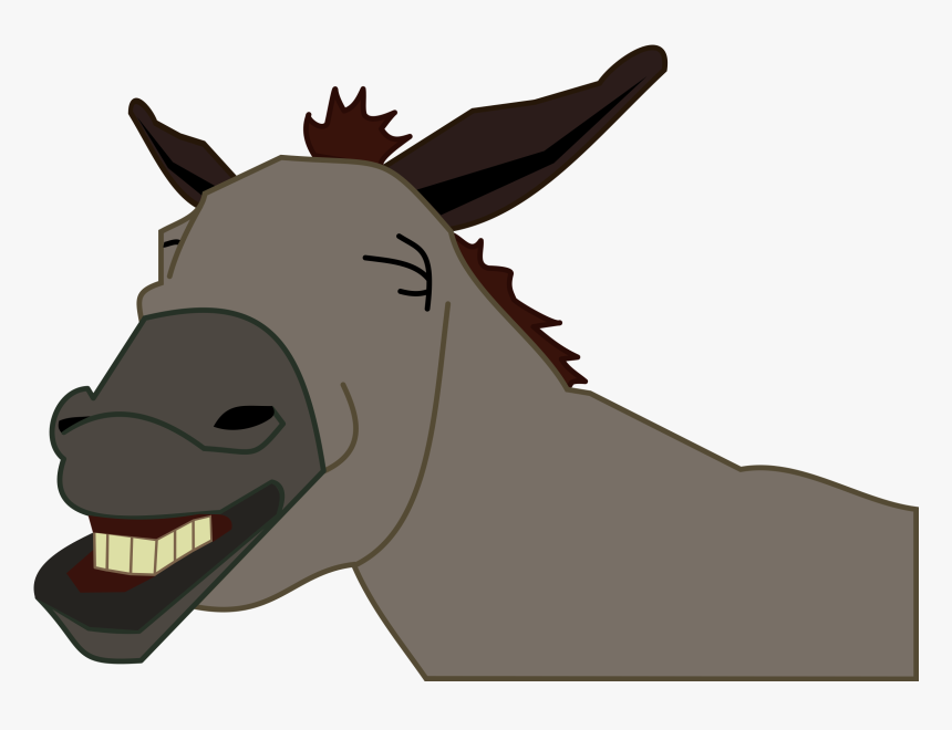 Donkey Head Clipart, HD Png Download