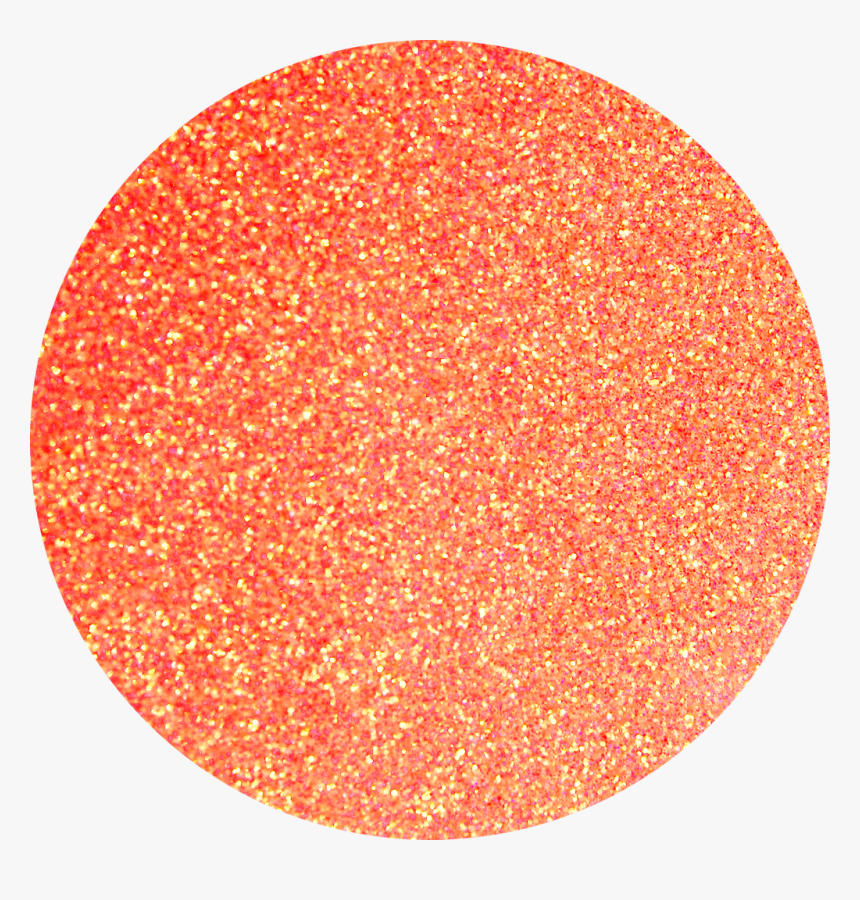 240 Cotton Candy - Orange Glitter Png, Transparent Png