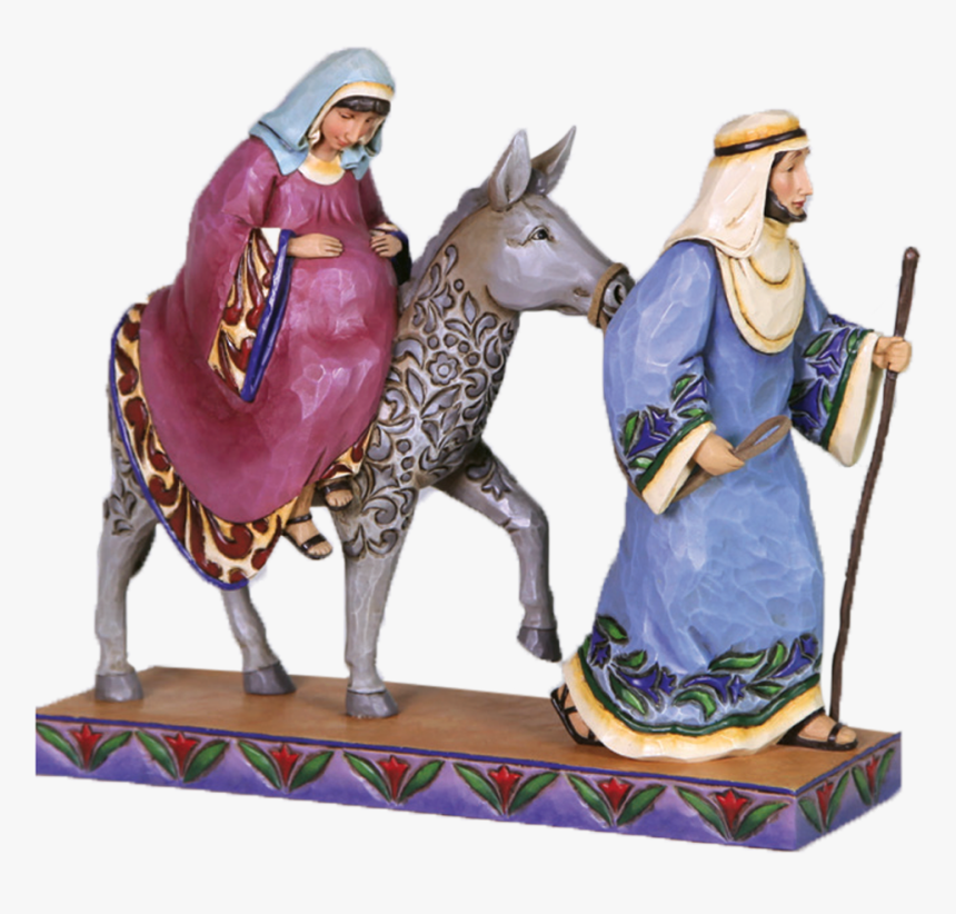 Mary On The Donkey, HD Png Download