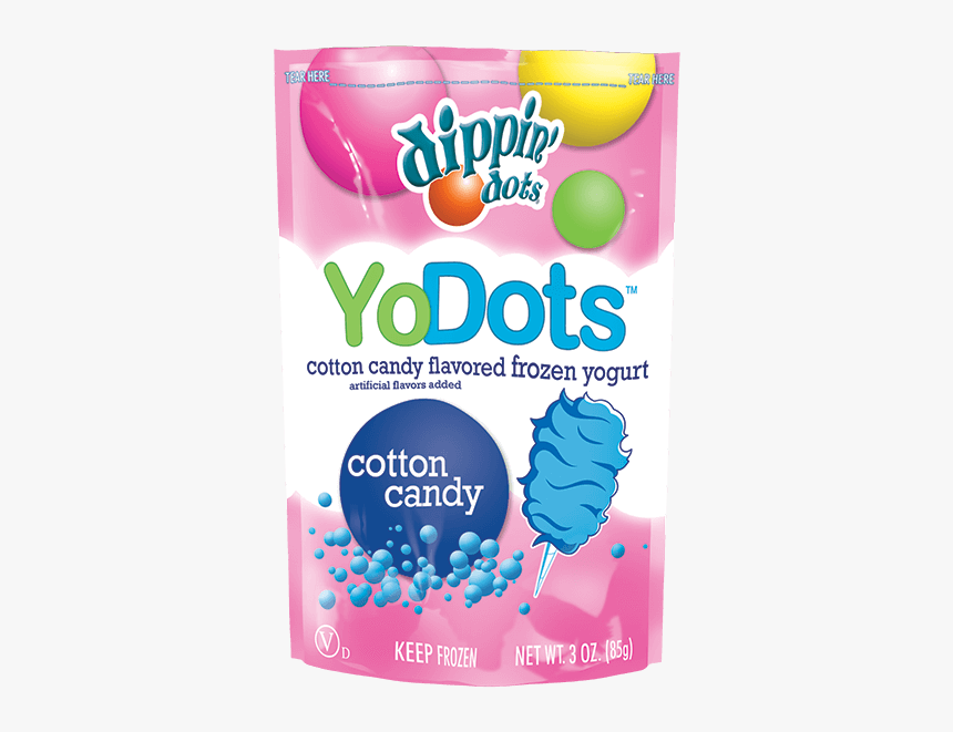 Yodots™ Cotton Candy - Dippin Dots, HD Png Download
