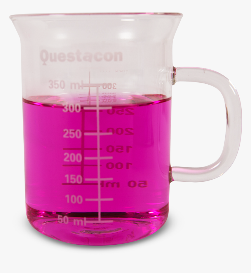 Questacon Glass Beaker Mug, HD Png Download