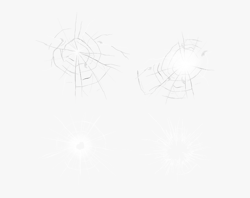 Broken Glass Png - Sketch, Transparent Png
