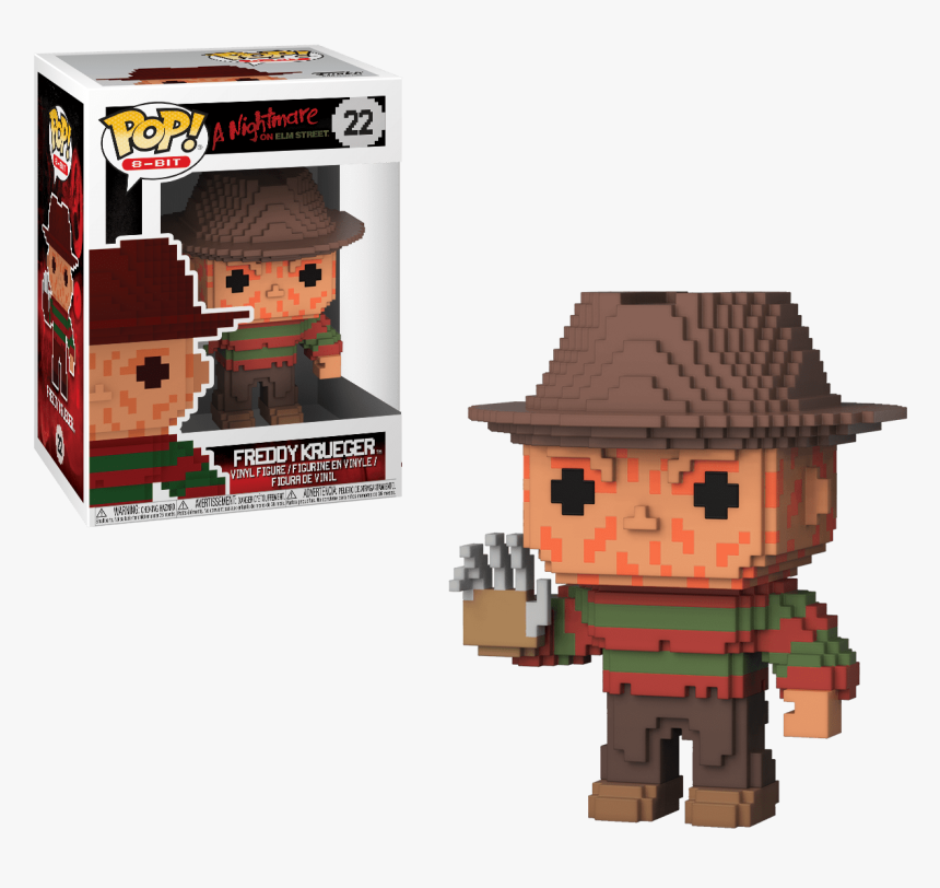 Funko Pop Freddy Krueger 8 Bit, HD Png Download