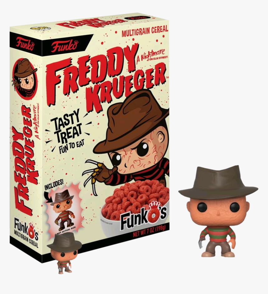 Freddy Krueger Funko Cereal , Png Download - Funko Cereal Freddy Krueger, Transparent Png