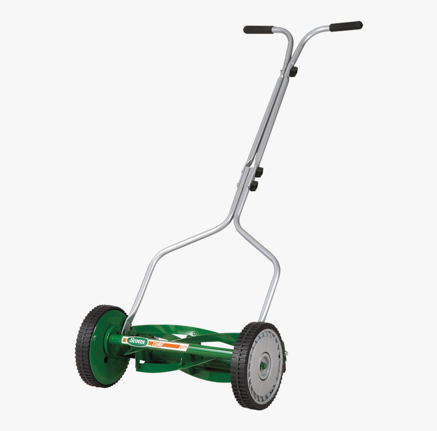 Motorless Push Mower, HD Png Download