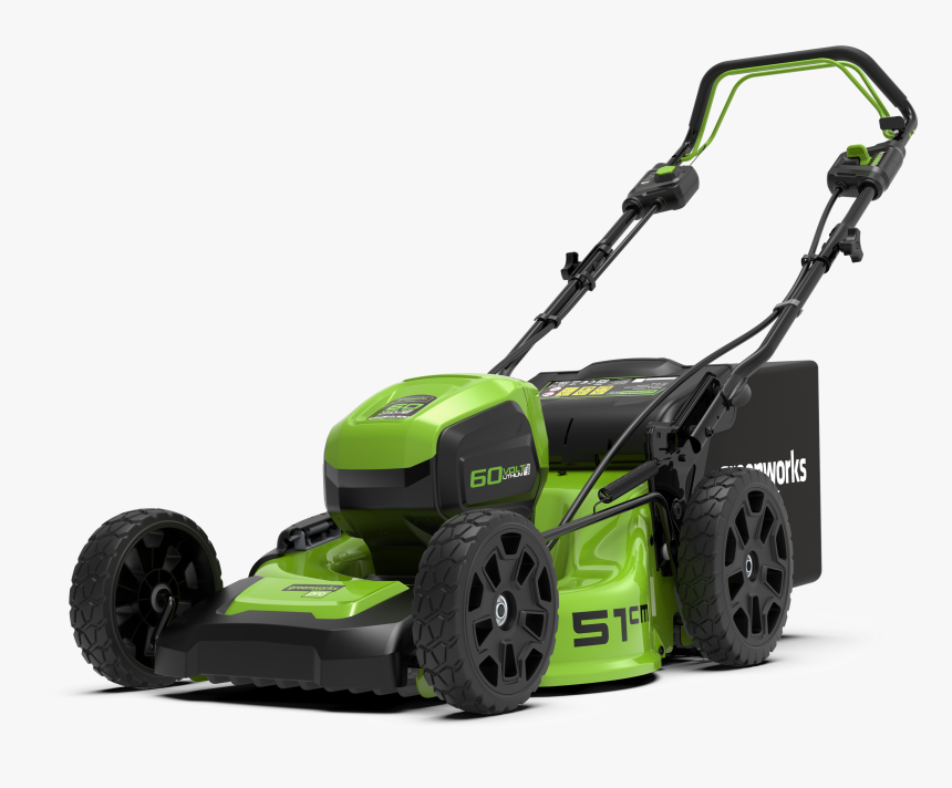 Greenworks 60v Lawn Mower Gd60lm51sp - Greenworks Gd60lm51sp, HD Png Download