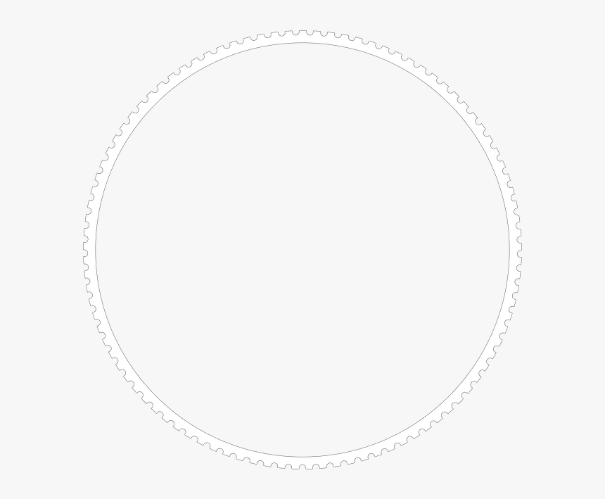 Round Stamp, Stamp Border, Stamp, Round, Border, Circle - Round Badge White Transparent, HD Png Download