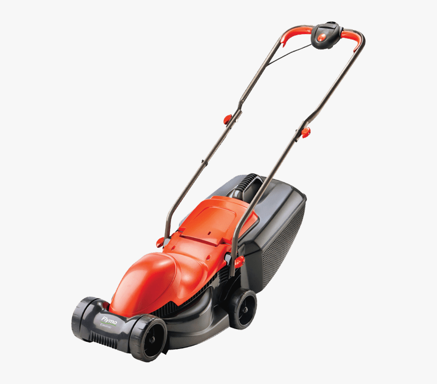 Flymo Electric Lawnmower Transparent Background - Flymo Lawn Mower, HD Png Download