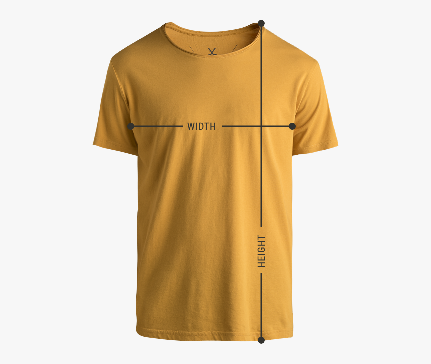 T Shirt Size Chart Png, Transparent Png