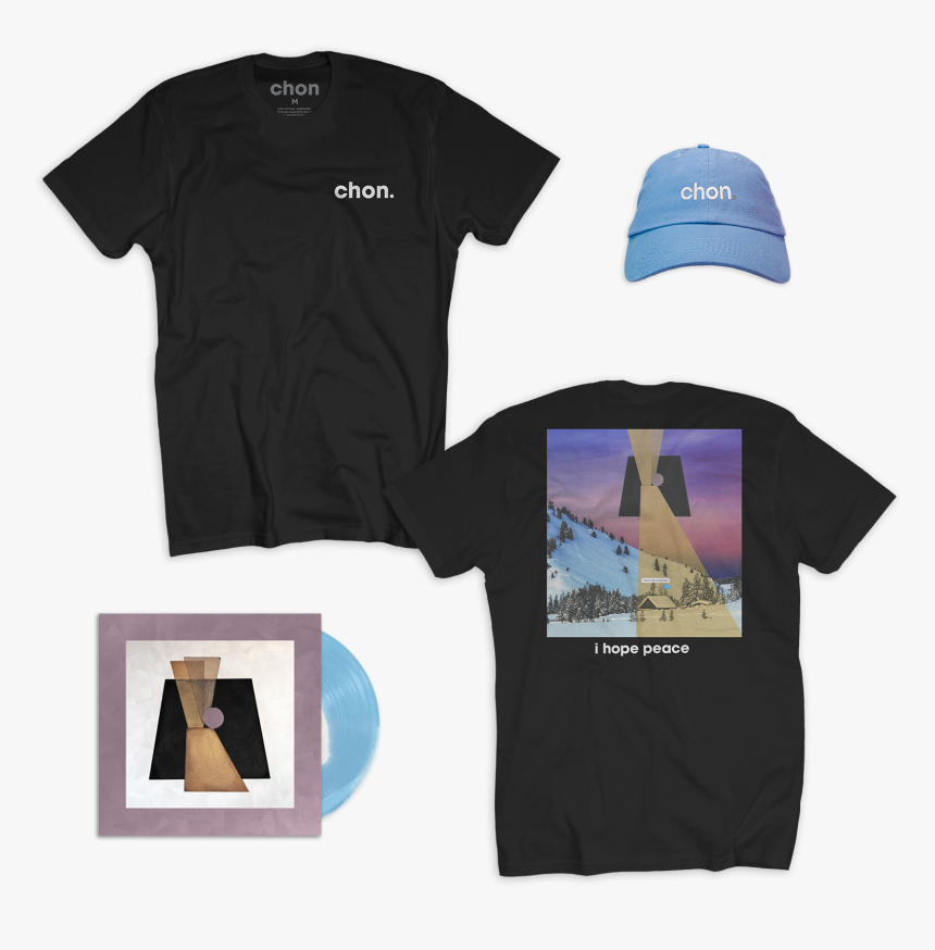 Vinyl Lp Dad Hat T-shirt Bundle - T Shirt And Cap Png, Transparent Png