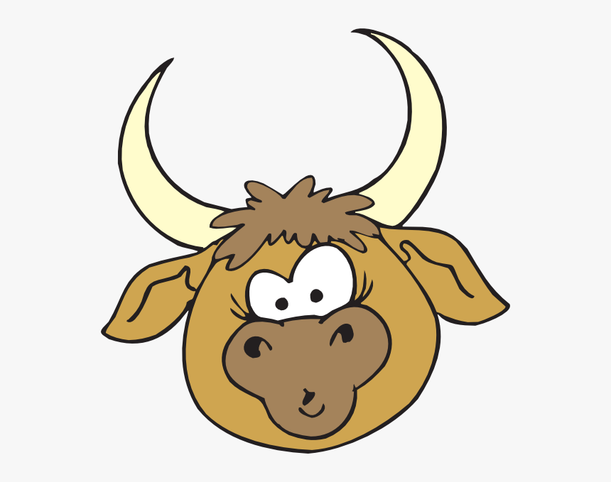 Shocked Bull Svg Clip Arts - Bull Horns Clipart, HD Png Download