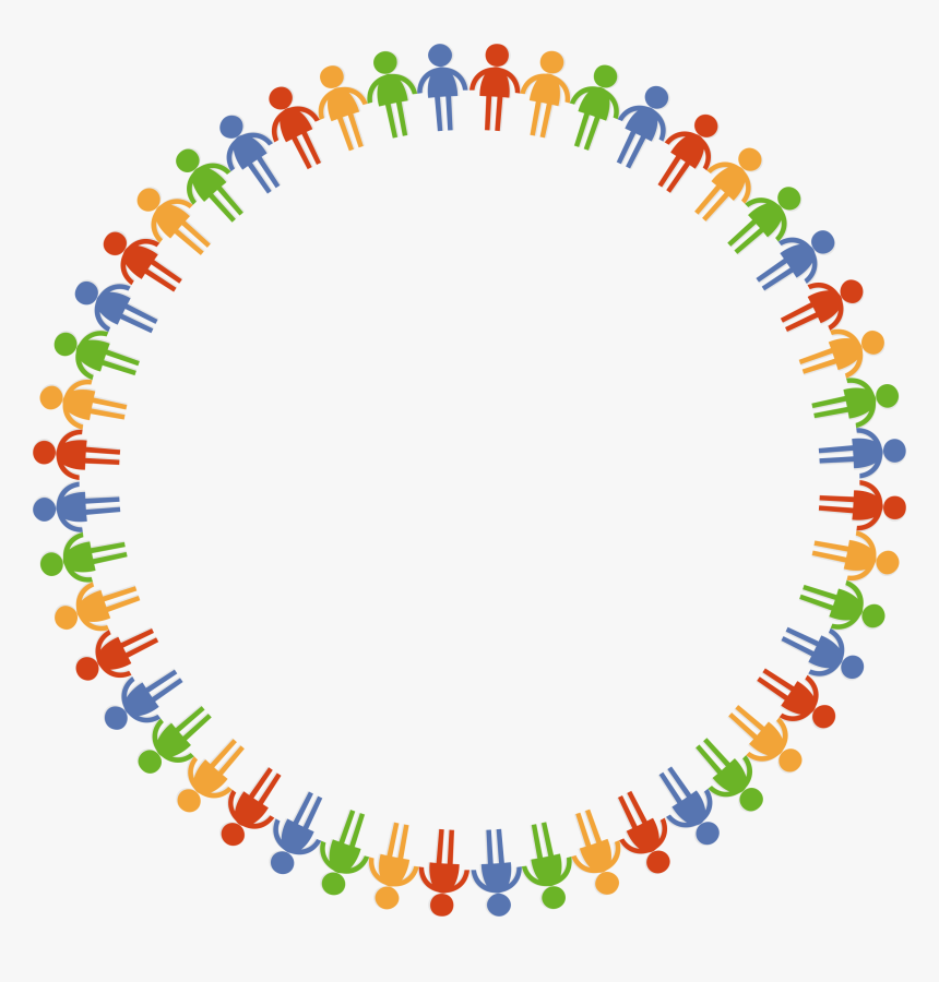 Pearl Border Png - Christmas Round Frame Png, Transparent Png