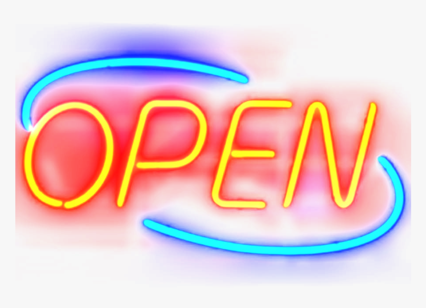 Neon Png , Png Download - Open Neon Sign Png, Transparent Png