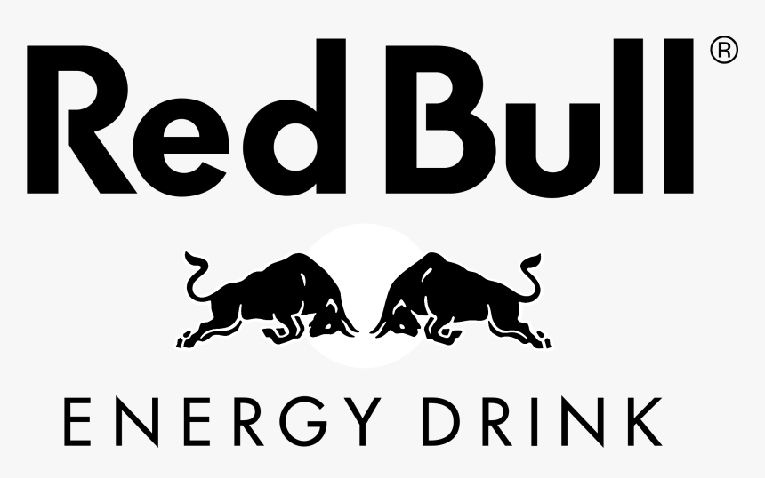 Red Bull Logo White Png, Transparent Png