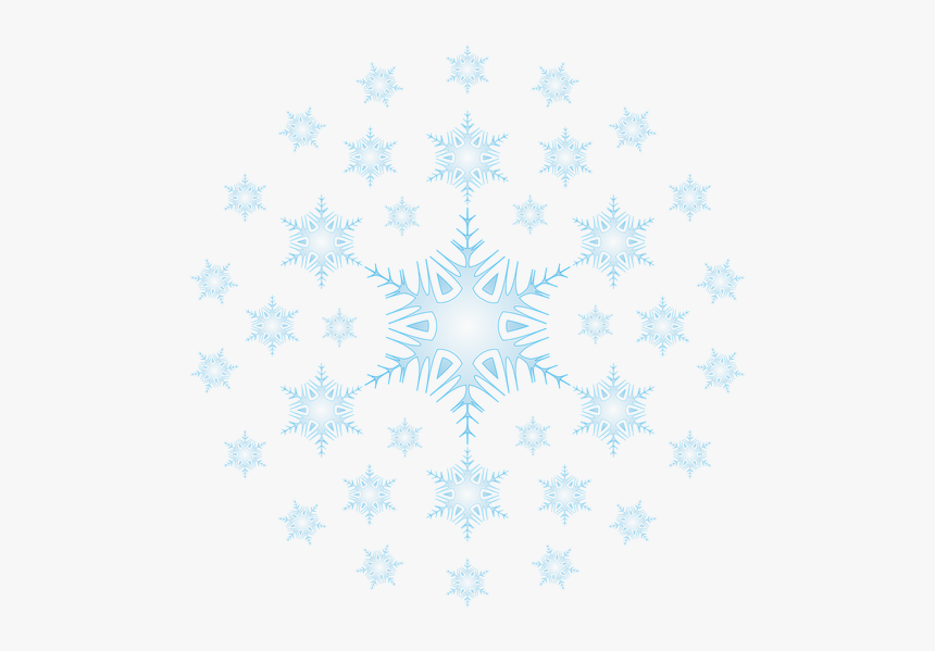 Stars, Snow, The Background, Asterisk, Snow White, - Circle, HD Png Download