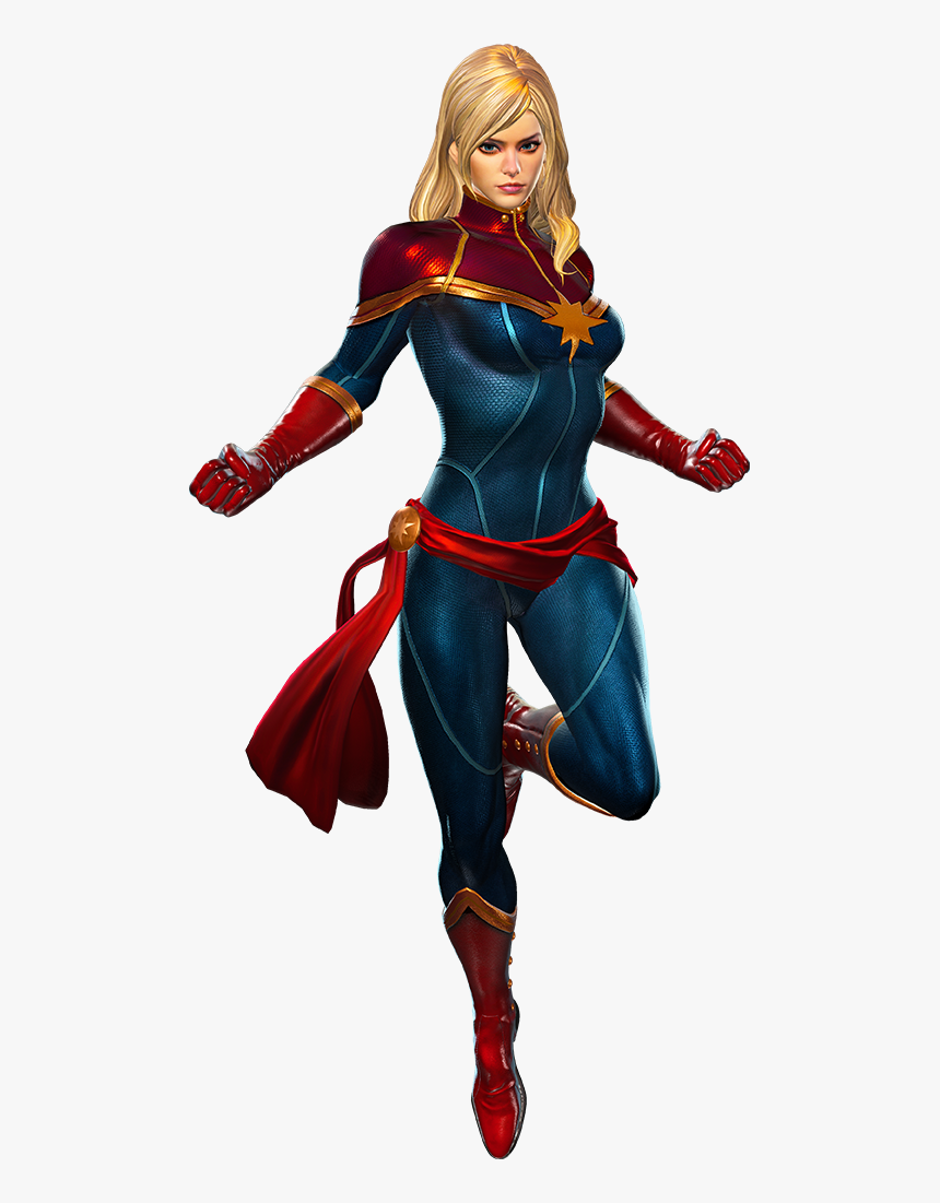 Captain Marvel Carol Png - Marvel Vs Capcom Infinite Captain Marvel, Transparent Png