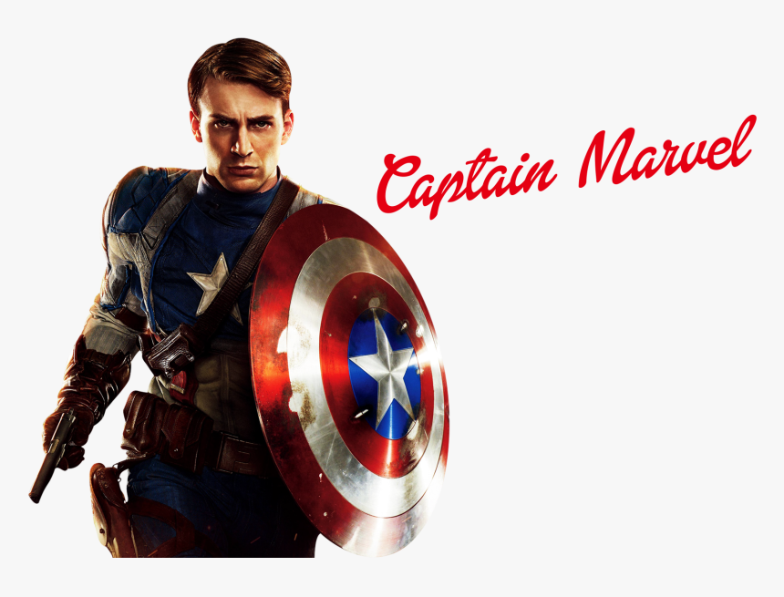 Captain Marvel Png File - Captain America 1 Png, Transparent Png