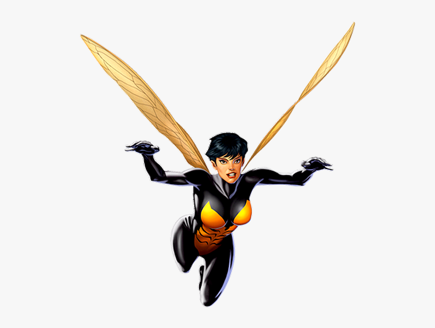 Wasp Clipart Marvel - Wasp Marvel, HD Png Download