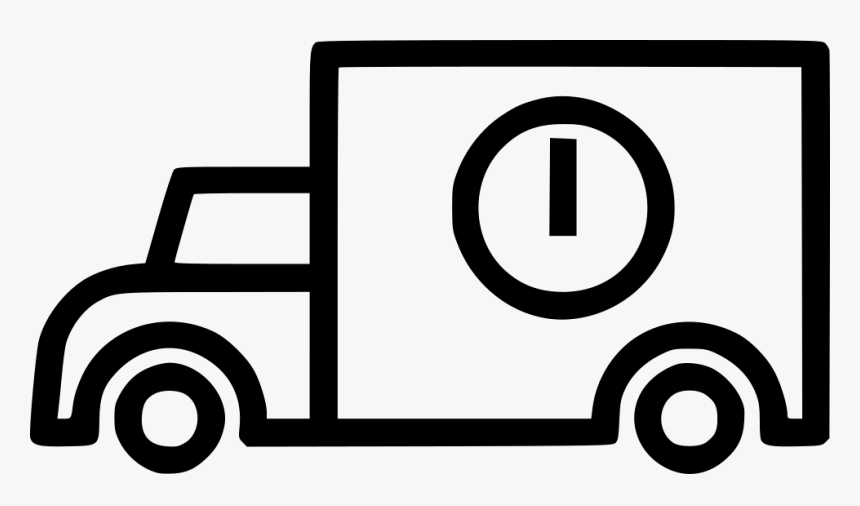 Truck Go Exclamation Point - Tir Icon, HD Png Download
