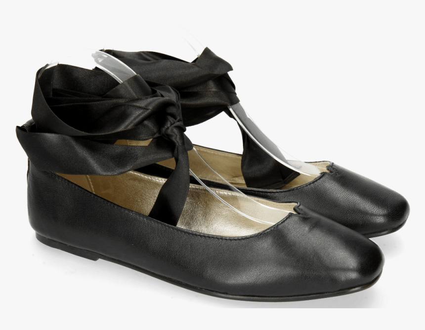 Ballet Pumps Melly 4 Nappa Black Ribbon - Melvin & Hamilton, HD Png Download