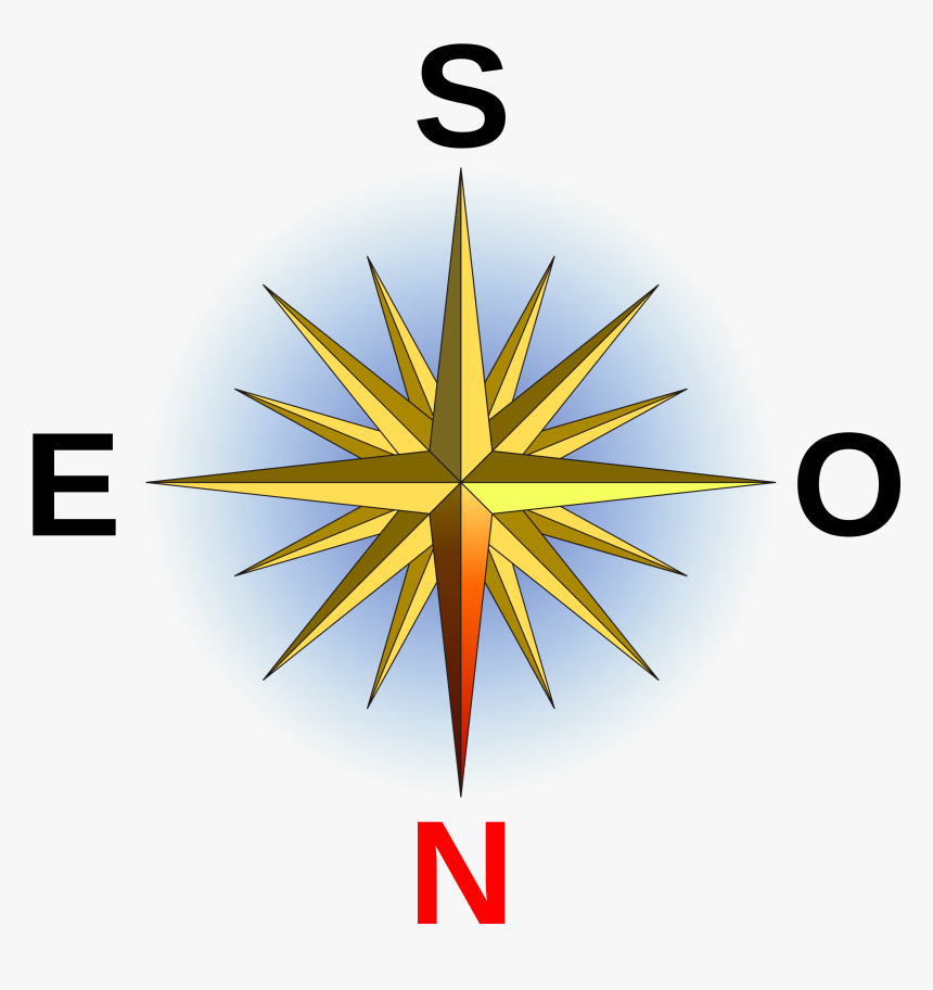Compass Rose Fr Small S - Cool Compass Rose Designs, HD Png Download
