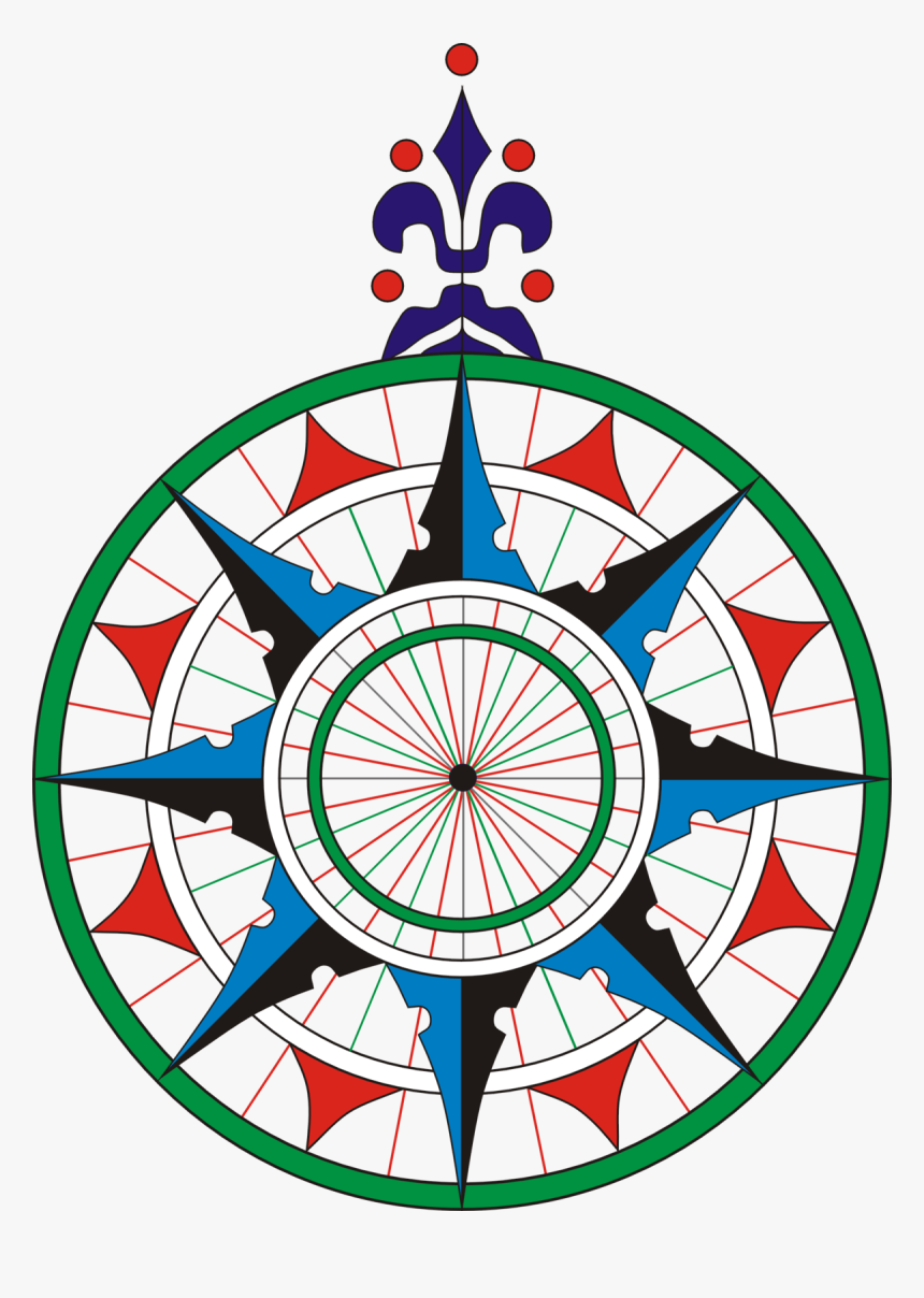 Compass Rose Png, Transparent Png
