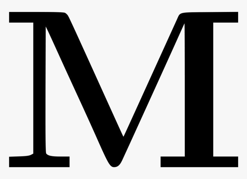 Letter B Clip Art - Letter M Clip Art, HD Png Download