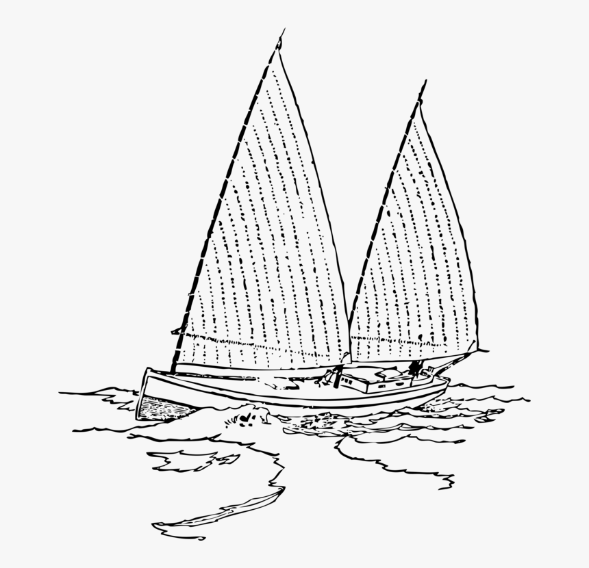 Sailboat Clipart, HD Png Download