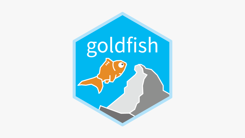 A Goldfish Jumping On Matterhorn - Illustration, HD Png Download